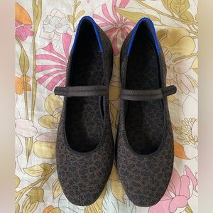 Rothy’s chocolate spot Mary Jane’s size 7.5